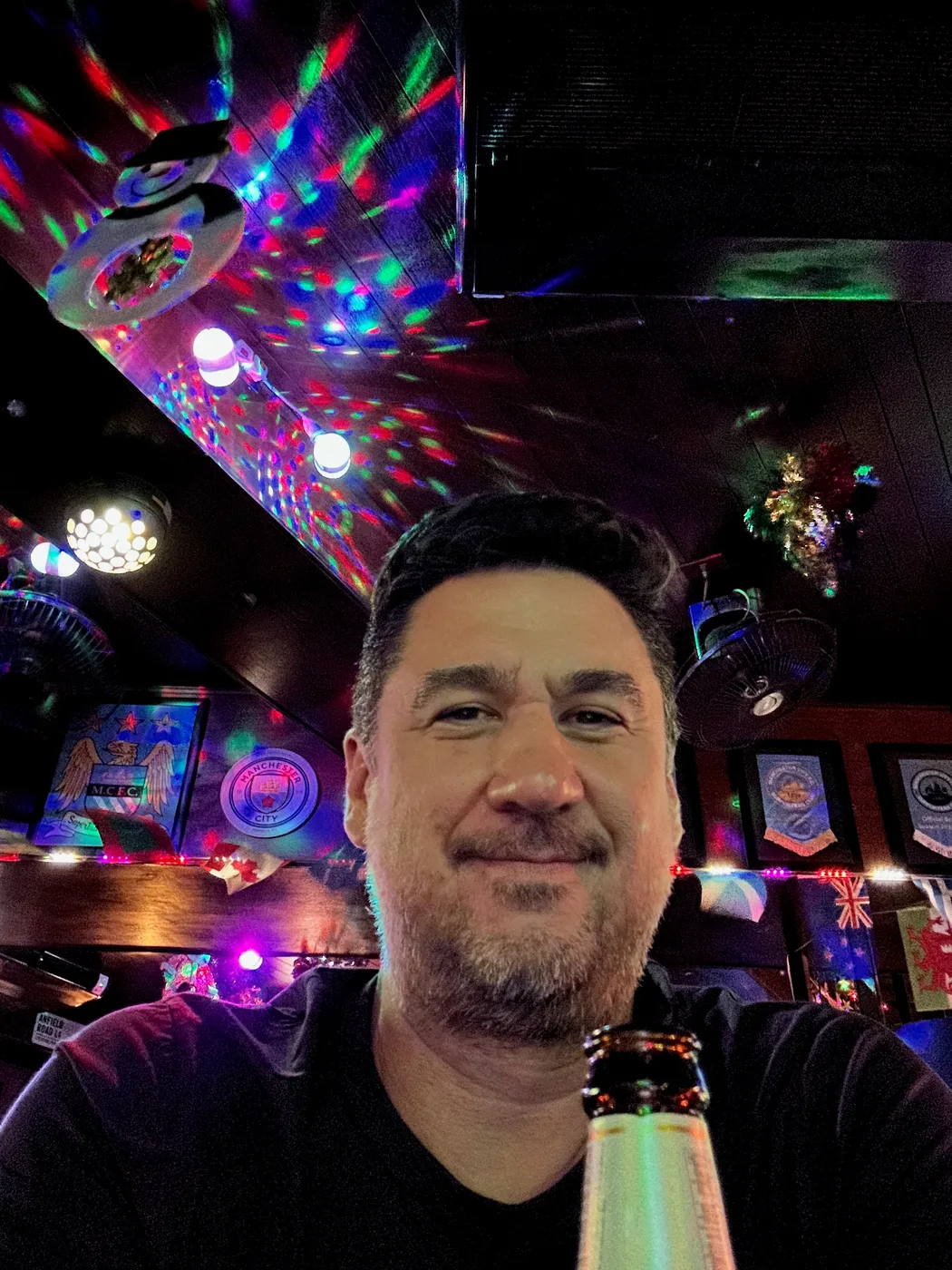 Josh enjoying an evening in Bangkok